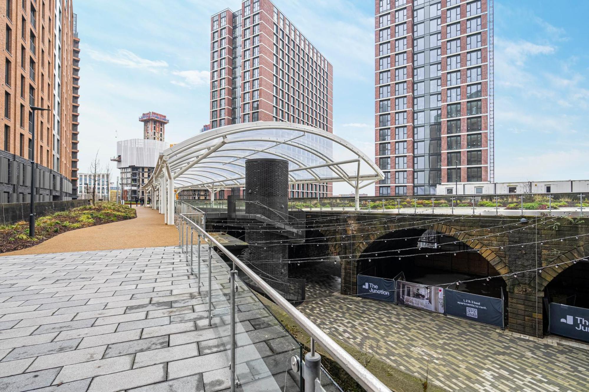 Monk Bridge Viaduct Appartement Leeds  Buitenkant foto